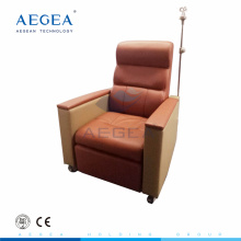 Bajo la alta temperatura de horneado inyección hospital paciente reclinable médico usado infusión sillas